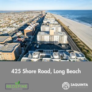Al Iaquinta Instagram - *FOR SALE*

This duplex condo offers a prime location just half a block away from the renowned Long Beach Boardwalk and Beach, with a designated private parking spot and renting permitted! The open layout creates a seamless flow between the eat-in gourmet kitchen, living room, updated bathroom and the convenience of having washer and dryer right in the unit. As you make your way upstairs, the bedroom is complete with its own updated full bathroom with heat lamps and walk-in closet. This private pet-friendly retreat offers a tranquil escape, allowing you to unwind and recharge after a day of enjoying all that Long Beach has to offer. With its modern amenities, ample living space, and proximity to the beach and boardwalk, 425 Shore Road, Unit 2D is the perfect place to call home! Don't miss out on this opportunity to experience the best of Long Beach living in this beautiful condo.