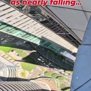 Alain Robert Instagram - Climbing  the Gt tower in Makati Philippines has been  for me a very  intresting  experience  as im aging and im my way to 62 years old . The fact that the lat two meters  are impossible  left me no other choices  than to down climb  the entire  building  that is rather dangerous  as the aluminum  slats  are barely holding  50kg and they are only stapled  on the surface  of the building  which made the ascent  challenging as never really sure if I was not going to descent  the entire building  holding  one of those slats . At least I did care a lot not solicitating  it too much and everything  went fine exept when I bumped my head and lost partly my balance  with a hard time to hold the structure. 
#Climbing #freesolo #challenge #resilience #adventure #masteringfear #climbinginspiration