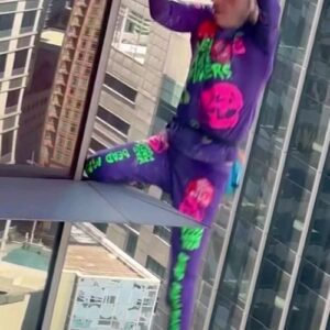 Alain Robert Instagram - In March  of this year Climbing  the Gt tower in Makati Philippines was rather a scarry  experience  due to the lousyness  of the structure . Always  having my warning on a high alert as each of those aluminum  slats  could have gone potentially  down with myself on it and I had to really distribute my weight  as much as I could  as climbing  on some egg shells.  So having  to do it up and down has been rather a stressful  experience. 
#Climbing #freesolo #beyondmycomfortzone #challenge #resilience #mindset #climbinginspiration