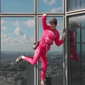 Alain Robert Instagram - Climbing freesolo  such tall structure  at the age of 60 years old is representing  for a lot of people insanity or craziness  but for most of them it is on the contrary  very inspiring . Not because  those people  will start climbing some buildings  or cliffs freesolo  tomorrow  but because  there is a much broader message of freedom,  resilience , leadership,  overcoming obstacles,  mastering fear and plenty more .  Feel free to DM me. 
#climbing #freesolo #mindset #adventure #challenge #resilience #masteringfear #climbinginspiration