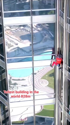 Alain Robert Instagram - Climbing  for my 2nd time  at 61 years old the Burj khalifa 828m  that is still remaining the tallest building  in the world  has been for me an amazing  experience . Experience  that I have shared with my friend  climber @alexis.landot  who is leading  the new generation  of urban climbers and whom  I have inspired. 
#Climbing #burjkhalifadubai #challenge #mindset #adventure #climbinginspiration