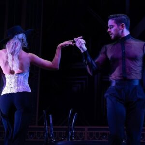 Alan Bersten Instagram - Words can’t even describe how much fun I’m having on @dwtstourofficial ! I am so grateful to dance with these incredible dancers every single night, and even more grateful to meet you all! THANK YOU 🙏🏼🩵