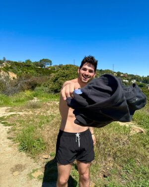 Alan Bersten Instagram - I did a hike today. I’m an influencer now.