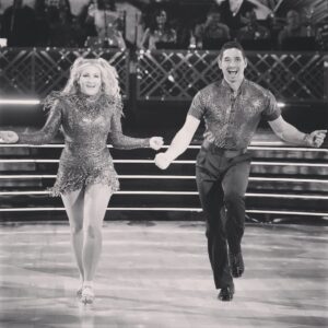 Alan Bersten Instagram - Absolutely crushed after last night. I’m so proud of you @jamielynnspears. And I just want to say thank you. 🙏🏼 

Thank you to @dancingwiththestars for letting me live my dreams 

And thank you to all the people who support me. 

I’m forever grateful 🩵🙏🏼