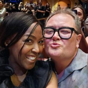 Alan Carr Instagram - ALAN AND ANGELLICA's VEGAS ESCAPADE MAY 2024!
4 days of laughter, chatting, eating, and meeting new friends! The only time it was quiet was when we were sleeping! 🤣🤣
Thank you to everyone who made it a special trip. 
@adele - we finally made it. It was such a special night, and the show was spectacular. ❤️

@queereye squad - you guys are so amazing!  Thank you for not letting us get eaten in Pirhana and for showing us a good time in Vegas!
@jvn @karamo @jeremiahbrent #TanFrance @antoni

Other highlights...
Dancing in lifts
Pancakes and maple syrup...
Noodles for breakfast....(ask @chattyman about this! 🤣)
Groundhog day on a bridge....
Lychee martinis.....
How low can you go.....our new favourite game...(don't ask)
Spa afternoon.....
Pineapple cake....
BA cabin crew....
Gatwick Express....

Until next time.....I wonder that'll be next! Hmmmm

@wynnlasvegas @visitlasvegas 
@caesarspalace 
#whathappensinvegasstaysinvegas 
#goodtimes #bestie #britishairways
