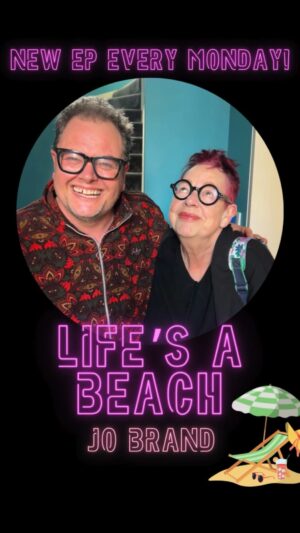 Alan Carr Instagram - The fabulous @iamnotjobrand chats to @chattyman about holiday romances on this week’s Life’s A Beach, and this one is a proper drama! 🍿🍿🍿

🏝️ Follow @lifesabeach.podcast & click the link in the bio for the full hilarious ep

#alancarr #chattyman #jobrand #lifesabeachpodcast #lifesabeach #holidayromance #weloveholidays #comedypodcast