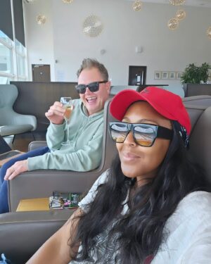 Alan Carr Instagram - Off on a little adventure with this one @chattyman 
See you on the other side!
#letthegamesbegin 
#bestie
