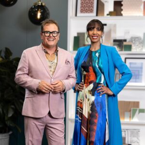 Alan Carr Instagram - ✨ “Tears, joy, inspiration, disasters, incredulity, and a lot of passion and effort” – that’s what design expert Michelle Ogundehin says we can expect from the new series of Interior Design Masters with Alan Carr, on  #iPlayer and BBC One from 12 March.
 
Ten novice designers, all with their own very different signature styles, are competing to win a collaboration contract with a global homeware brand to produce their own line of home furnishings.
 
And host Alan confesses that he sometimes struggles to keep his opinions to himself!
 
“I have to bite my tongue so badly, but then I do have the worst poker face, so I end up saying it anyway,” he admits. “The series has been going on so long now that I think the designers can tell whether I like it or not. They’ll say ‘you hate it don’t you’ and I have to come clean. But in my defence if I LOVE a design I will gush accordingly.”
 
“Sometimes I am shocked and think Michelle and the guest judge got it wrong,” he says of each episode’s final decision. “But then that’s what separates this show from a lot of others as Michelle will so eloquently say why it was wrong and then you go ‘oh I see’.”
 
“In truth every week is hard to judge because every week you know that the designers have given their all and no-one wants a place on my sofa,” Michelle explains. “I’m looking for people who are open to learn. People with a can-do attitude and a unique point of view.”
 
Head to @bbcpressoffice’s link in bio and hit Interviews to read Alan and Michelle’s chats in full and find out more about the new series.
 
#InteriorDesignMasters  #interiordesign