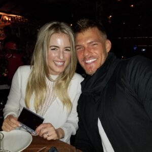 Alan Ritchson Instagram - My beautiful bride. Happy day of love. 

You give my life meaning and purpose beyond the temporary and entertaining. 

You reach past important and stretch my soul towards essential. 

I’ve felt eternity on your lips and known forever in your embrace. 

I will forever and always be your servant. 

Happy Valentine’s Day @catritchson