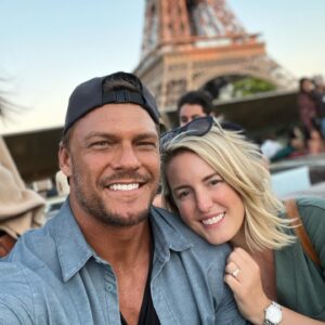 Alan Ritchson Instagram - My beautiful bride. Happy day of love. 

You give my life meaning and purpose beyond the temporary and entertaining. 

You reach past important and stretch my soul towards essential. 

I’ve felt eternity on your lips and known forever in your embrace. 

I will forever and always be your servant. 

Happy Valentine’s Day @catritchson