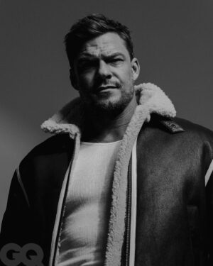 Alan Ritchson Instagram - Had a nice chat with @britishgq. Link in stories.

#GQHype

Thank you to:

BRITISH GQ
@britishgq 
 
Photographer: Ryan Pfluger
@ryanpfluger 
 
Stylist: Marcus Allen
@theemarcusallen 
 
Groomer: Rheanne White
@rheannewhite 
 
Journalist: Emilia Petrarca
@emiliapetrarca