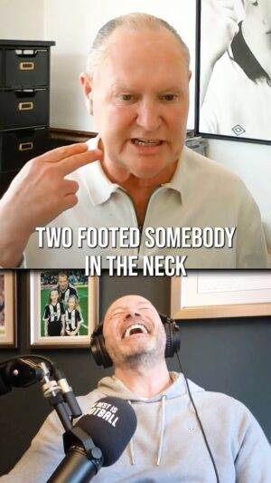 Alan Shearer Instagram - Fair to say Gazza probably would’ve fit right in at Old Trafford 🤣