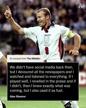 Alan Shearer Instagram - Harry Kane suggested former England players have a "responsibility" to “remember what it is like to wear the shirt” after Gary Lineker described England as “s***” against Denmark.

@alanshearer has his say on being criticised by Lineker as a player, the reality of life in camp, how players feel and why England are struggling.

Link in bio. 🔗