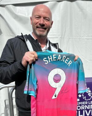 Alan Shearer Instagram - The legendary @alanshearer wants you to have his signed Nashville Fan Fest kit! 

To enter to win: 
➡️ follow PLinUSA 
❤️ this post 
💬 tag a friend that loves the PL as much as you!