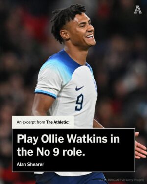 Alan Shearer Instagram - Could Ollie Watkins partner Harry Kane for England?

@alanshearer says the Aston Villa striker’s runs in behind could bring the best out of Kane and offer England a Plan B in group matches.