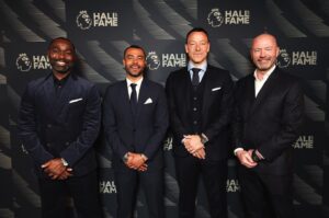 Alan Shearer Instagram - A wonderful night last night, celebrating another 3 greats into the @premierleague Hall of Fame. @johnterry.26 @theofficialac3 @andycole09 👏🏻👏🏻👏🏻