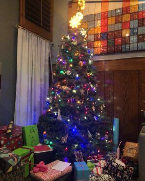 Alan Tudyk Instagram - Merry Christmas! I gave our tree 4 stars, also known as, a fire hazard!