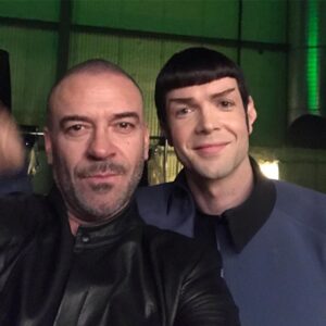 Alan van Sprang Instagram - Miss you buddy!!
@ethangpeck -taking our 2 man show on the road. Leland and Spock
@startrekcbs @startreknetflix #Spock #Leland #StarTrekDiscovery