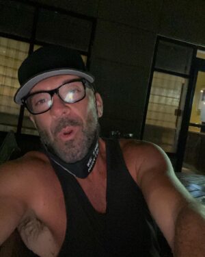 Alan van Sprang Instagram - Post great shooting day late night bbq.