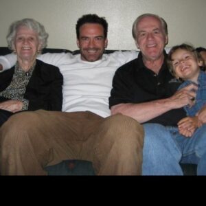 Alan van Sprang Instagram - Happy Father’s Day Dad, and to you too Grandma!! For making my Dad, and to you Logan for making me a Dad!! Happy Father’s Day to all Dads out there.
#HappyFathersDay