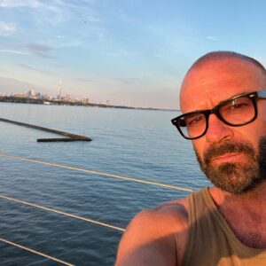 Alan van Sprang Instagram - Me and my green machine going for a scoot by the water.