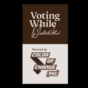 Alana Mayo Instagram - So grateful for the work of @colorofchange to get people out to VOTE. Thanks to @t_akino and my boss for walking the walk. Six days!!! #rp @michaelbjordan 
I know some of you think your vote doesn’t matter, but your vote can help elect officials who can make a difference on police brutality, criminal justice reform, and racial justice. We have to do everything in our power to get our friends and families out to vote next Tuesday, November 6th. That's why I've been making surprise visits to Black voters doors with @VotingWhileBlack in Georgia. Text MICHAEL to 225568 and I’ll hit you up with a text to tell you more about how you can join me ✊🏿#VotingWhileBlack