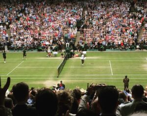 Alana Mayo Instagram - in spite of my family's best efforts, I still know so little about sports but dammit if this wasn't thrilling to witness in person. also, very hard to stay silent during. also, Serena "war cries" are endlessly entertaining. @hillmangrad