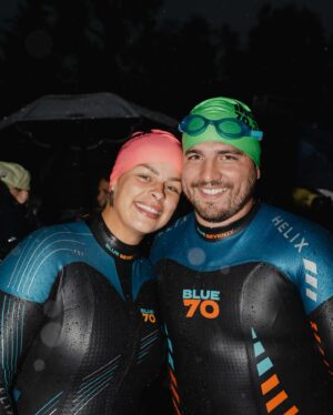 Alanis Desilets Instagram - On a pas nager, mais les shots les plus sick sont celles qui disent le contraire. 😂🐠

My forever partner @jgiguere26 

Merci mon ami 📸 @guillaume.stamand 

Recap sous peu. Merci à tous ceux qui étaient là, l'organisation & les bénévoles. @immonttremblant @monttremblant