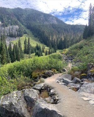 Alaska Leigh Instagram - ☼ what an absolutely glorious day ☼
• scroll ➡️ for the bluest water you have ever seen, the most ridiculous hike up a mountain (yes, I did that), animal friends and more! •
🌈🌎☘️🦋🍁☀️
#beautifulbc #joffrelakes #hikingadventures #hikebc #whistler #bcisbeautiful