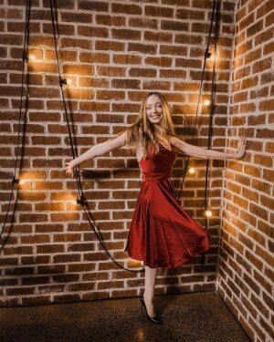 Alaska Leigh Instagram - obligatory fairy light photos on the happiest day 💫
… there may have been ‘a few’ tears shed 😅
🖤 @ashaweeeee_ & @c.aitsarah 🖤