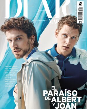 Albert Baró Instagram - Portada   entrevista en @dear_spain con mi compañero @joan_pedrola. 
Gracias por pensar en nosotros. 
.
.
.
Fotografía: @juancruzduranphotographer | Dirección: @juanan_pepo | Estilismo: @debora_traite | Maqui - Pelos: @javier_moreno_perruquers