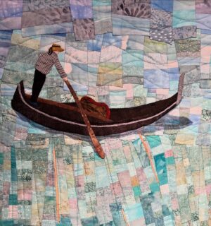 Alberto Mondi Instagram - 레오랑 아라 데리고 아내의 첫 번째 퀼트 전시회 방문 🫶🏻

#잘한다 #아트퀼트 #artquilt #contemporaryquilt