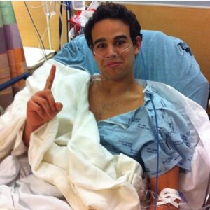 Alberto Rosende Instagram - This picture was taken May 7th of 2013, a day many know as Victory over Europe Day But to me it is known as VT Day or Victory over Tumor Day. April 30, 2013 I call D-Day (Diagnosis Day) a day that, in my life, will forever be known as the day everything changed. I haven't talked about it too much on social media these past few years because it is hard to talk about such a personal experience. When asked to speak about it or write about it, even when trying to just understand it myself, words seem to escape me. 
I was diagnosed with Testicular Cancer in April of 2013. I was 20 years old and at the time, I swore that I was invincible. This diagnosis rocked my world and made me feel alone and scared. I had no knowledge of TC. My only understanding of cancer was not one with a very positive outcome. I knew that the battle was set to be a hard one. I questioned whether or not I was strong enough to handle this burden that life had given me. Could I win this fight alone?  I was never alone. The minute I was diagnosed I realized how important my support system really was, how often I had in fact taken it for granted. When you get diagnosed with cancer, it's not just you that gets diagnosed. Everyone around you who loves you gets diagnosed as well. You become a team, fighting a battle together. You also become part of a bigger club, a club the size of which is impossible to grasp until your a part of it. 
I write this today to tell each of you that you are part of this club and just spreading the word is good enough. With enough education and understanding we can eradicate this disease and help ensure that it becomes a thing of the past. I am lucky to have the opportunity to not only share my story but to also let other men know that they are not alone in this fight! Together we are strong enough and together we can win. In my bio is the link to my Movember page where you can donate to helping Men's Health issues. I will be posting during the month of November with facts and ways in which you can help. Thank you for taking the time to read this long post. Thank you for helping be a force for positive change in the world. And don't forget gentlemen, CHECK YOUR NUTS!