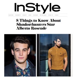 Alberto Rosende Instagram - Thank you so much @instylemagazine for the killer interview! Big thanks to @ninamduncan for the dope shots!