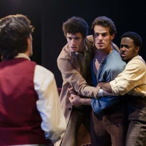 Alberto Rosende Instagram - Throwing it back to my college days. I remember dreaming big back on these stages with my best friends. I'm still learning but #NYU taught me so much! #MeisnerStudio #TheCrucible