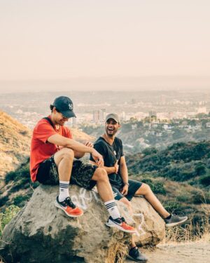Alberto Rosende Instagram - I met @jordan_morello when we were both 2 years old. We went through phases of hanging out as we grew up but one thing always rang true. When we did hang out, no matter how much time had passed, he always got me to laugh my ass off! 
He has always inspired me to be a better version of myself. When he came me with the idea for Anchors I felt honored to help. With @diegorosende and his amazing vision we were able to create something we're very proud of! 
If you haven't yet, check out the first episode of Anchors by swiping up on my insta story! Let me know what you think! #Anchors #Whatsyouranchor #secludedgardensboys 
Photo cred: @diegorosende of course