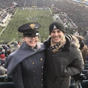 Alberto Rosende Instagram - Proud to be at America’s Game with the family! GO ARMY! #beatnavy #armynavy #militaryfamily