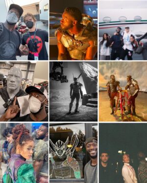 Aldis Hodge Instagram - Good ole times with the #BlackAdam fam