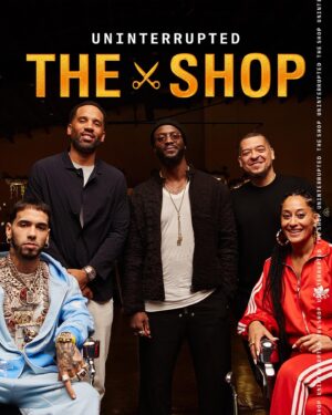 Aldis Hodge Instagram - Ending a big year in a big way with these giants @traceeellisross, @anuel, @mavcarter, @pr_rwtw on @uninterrupted’s #TheShop finale. 

This convo was a nice reminder for me to be grateful for everything I have, everything I’ve gone through and everything I’m moving towards. Life is beautiful - even in dark times. 

I wish everyone an amazing holiday and blessed new year.