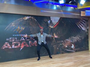 Aldis Hodge Instagram - @goodmorningamerica! Had an amazing time with the crew. Always love stopping by. 

🎨 cred: @taralauren 
🕺🏾 cred: @waymanandmicah