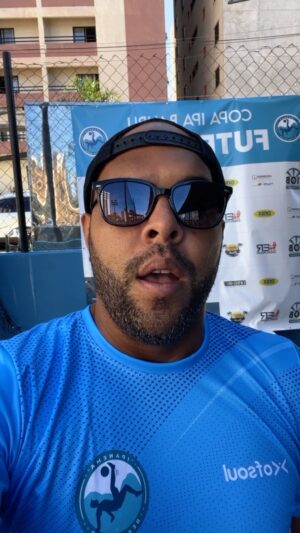 Alecsandro Instagram - Com a fera dó Futvolei @rafinhanepo