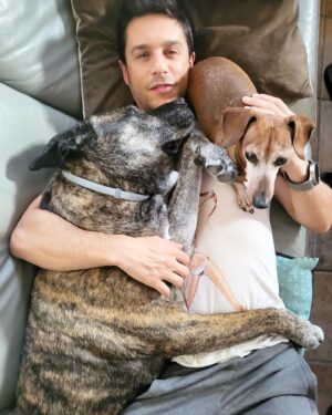 Alejo Sauras Instagram - Tarde de lluvia....tarde de perros....