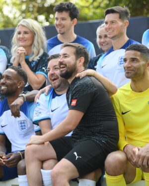 Alex Brooker Instagram - What an absolute belter June was! Disney, Soccer Aid, losing my mind at seeing the Ecto 1 and bare Aperol Spritz #photodump