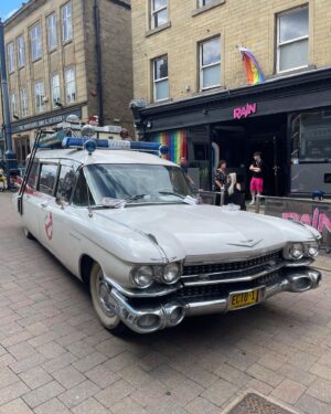 Alex Brooker Instagram - What an absolute belter June was! Disney, Soccer Aid, losing my mind at seeing the Ecto 1 and bare Aperol Spritz #photodump