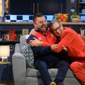 Alex Brooker Instagram - Not sure if it shows in the photos but I had the time of my life sat next to my new best mate @tonyadamsofficial on Fantasy Football! It’s on Sky Max tonight at 10pm and available on @skytv on demand now. I absolutely loved being on it and @realmattlucas @elis_james_content and @andrewmensah_ are making such a great show.