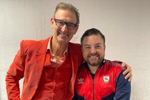 Alex Brooker Instagram - Not sure if it shows in the photos but I had the time of my life sat next to my new best mate @tonyadamsofficial on Fantasy Football! It’s on Sky Max tonight at 10pm and available on @skytv on demand now. I absolutely loved being on it and @realmattlucas @elis_james_content and @andrewmensah_ are making such a great show.