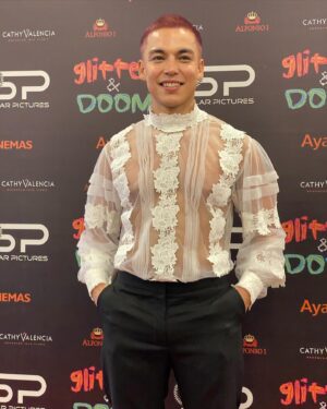 Alex Diaz Instagram - We felt nothing but glittery last night at the Advanced Screening of Glitter & Doom. ✨🌈🤹🎪

Catch Glitter & Doom featuring Alan Cammish and Alex Diaz, exclusively at Ayala Malls Cinemas.