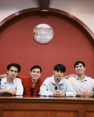 Alex Diaz Instagram - Tonight is the eve of our Gala Night and after 2 long months of prep, tonight we will be presenting our musical to our close family and press friends.

In celebration of that, heres a throwback to our immersion fieldtrip to Malcolm Hall in UP last week:)

Kita kits mga law students, see you in law school! 
Pics by @benedixramos