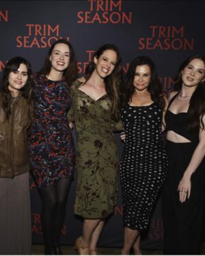Alex Essoe Instagram - Red carpet antics. Thank you to everyone who made this night so special. I need posing lessons lol.
#trimseason #indiefilm #heyheyheysmokeweedeveryday