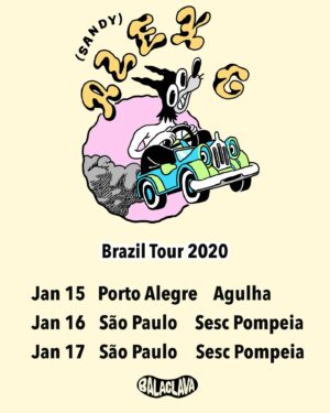 Alex G Instagram - coming to brazil next month. porto alegre is on sale and são paulo goes on sale jan 7 @ 12p local
